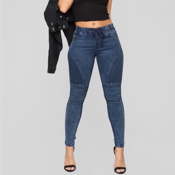 Fashion Nova Jean Jeggings - Picture 1 of 6